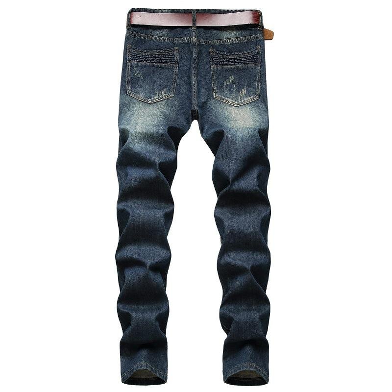 Men's Fashion Distressed Hole Slim Jeans 34404793Z