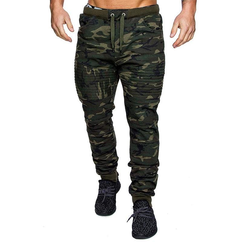 Men's Camouflage Elastic Waist Casual Sports Pants 34476673Z