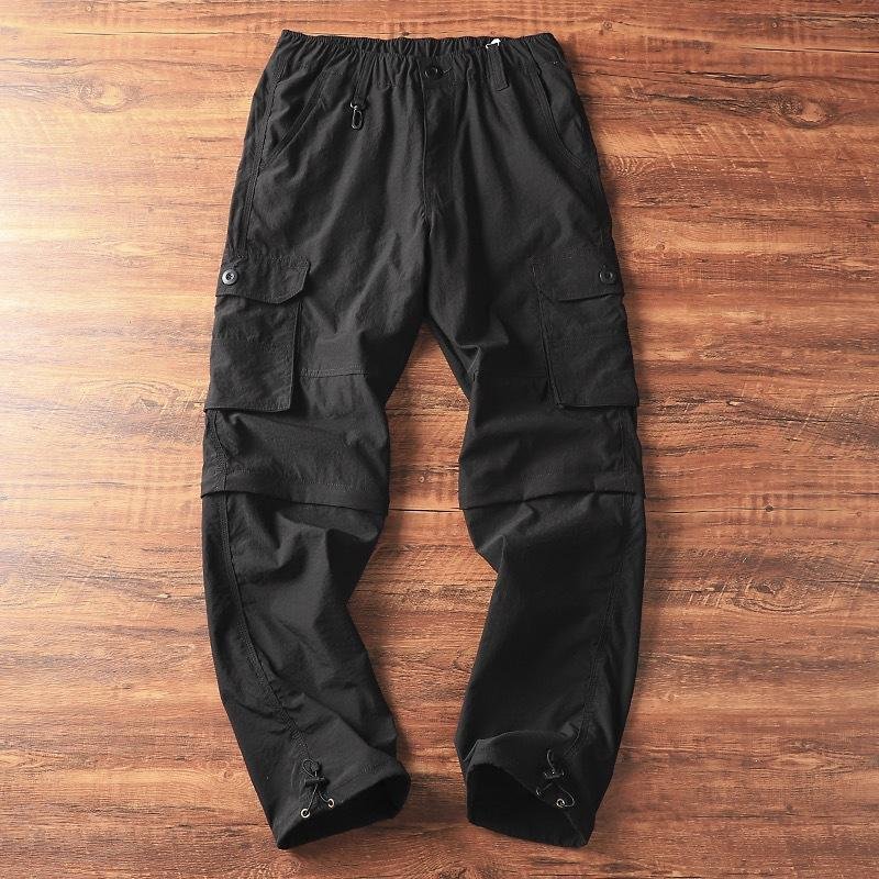 Men's Outdoor Loose Detachable Straight Cargo Pants 46896377Y