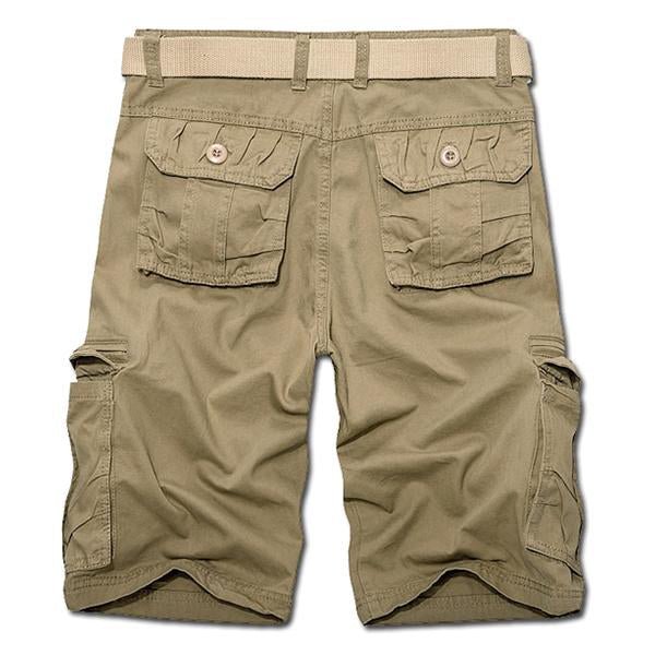 MEN'S MULTI-POCKET CARGO SHORTS (BELT EXCLUDED) 46844369M