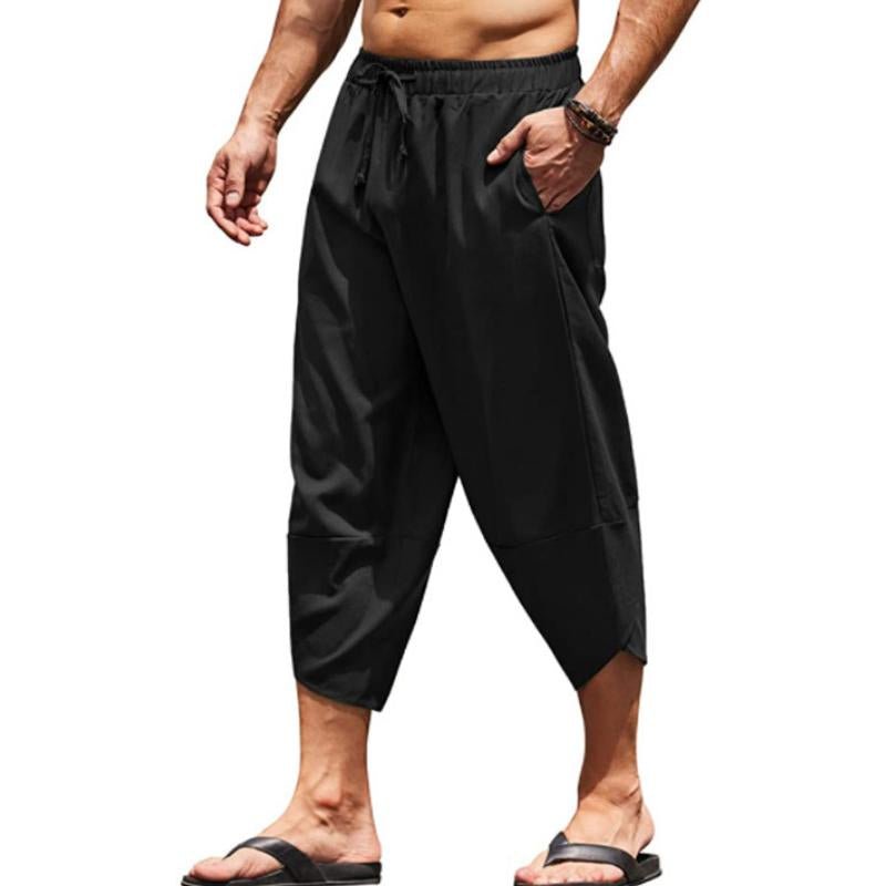 Men's Casual Solid Color Loose Pants 64834064Y