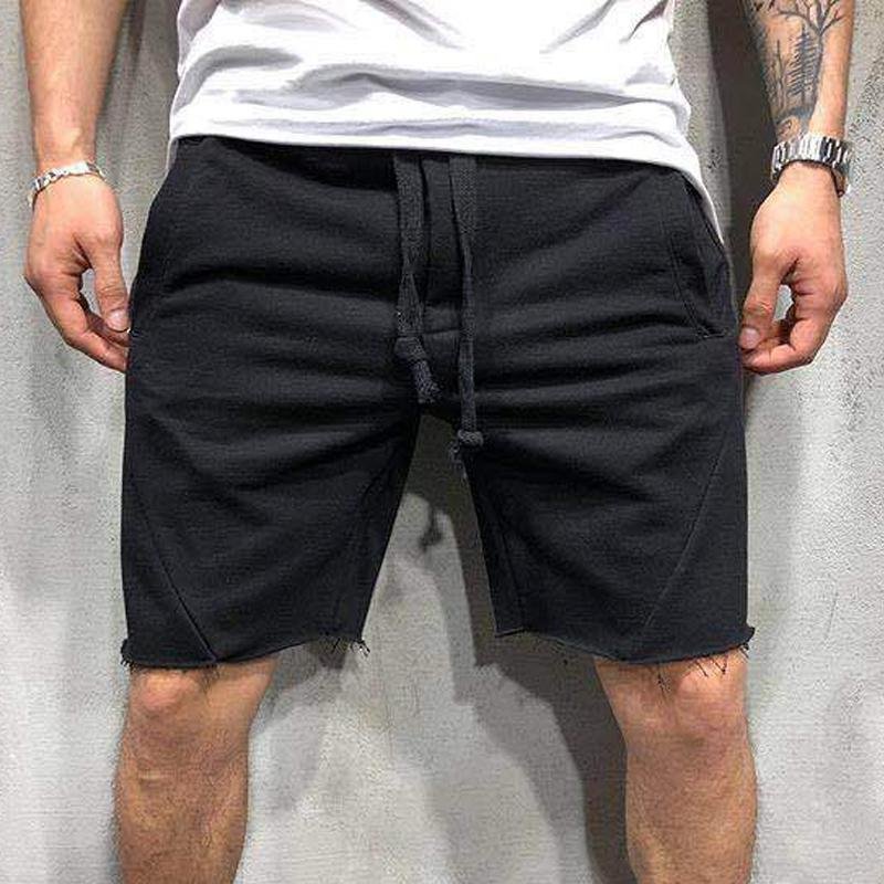 Men's Casual Solid Color Gym Shorts 06609660Y