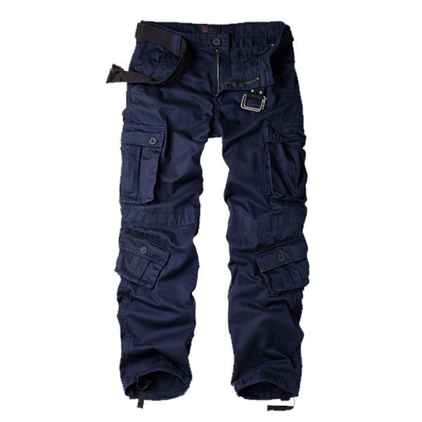 OUTDOOR MULTI-POCKET LOOSE CARGO PANTS (WITHOUT BELT)