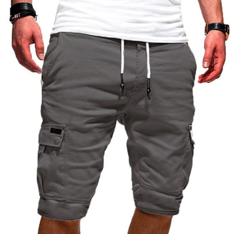 Men's Summer Casual Multi-Pocket Loose Shorts 04463848M