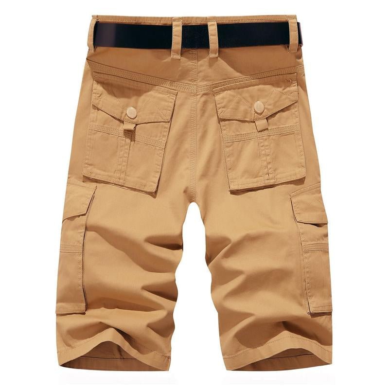 Men's Casual Multi-Pocket Cargo Shorts 49487749Y