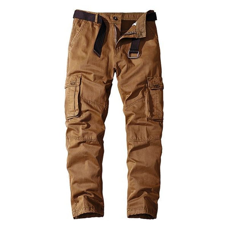 CASUAL STRAIGHT MULTI-POCKET CARGO PANTS 06638676M (BELT EXCLUDED)