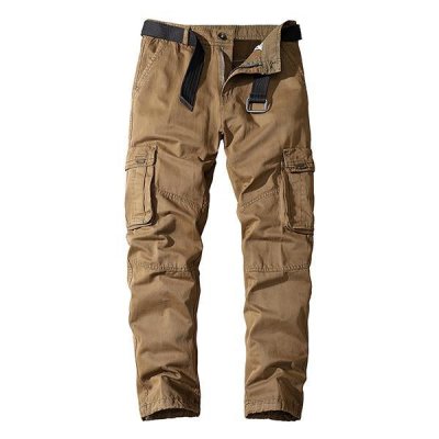 CASUAL STRAIGHT MULTI-POCKET CARGO PANTS 06638676M (BELT EXCLUDED)