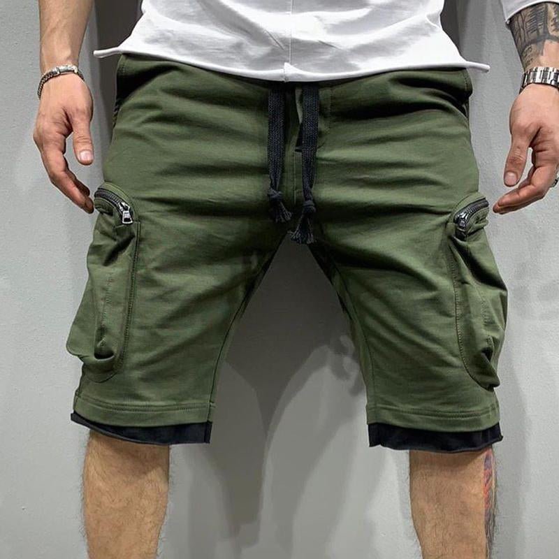 Men's Casual Cargo Pocket Shorts 60880386Y