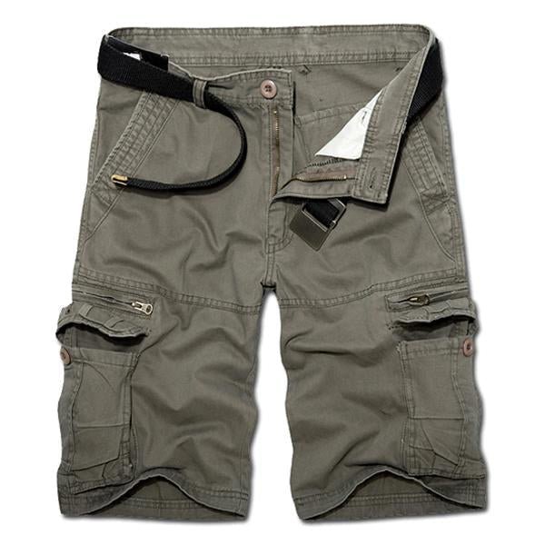 MEN'S MULTI-POCKET CARGO SHORTS (BELT EXCLUDED) 46844369M