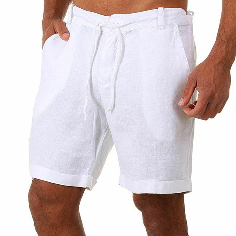 Men's Casual Summer Lace-Up Shorts 94649069M