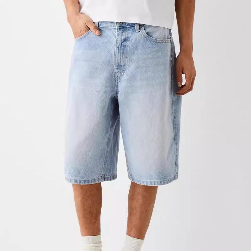 Men's Stretch Casual Denim Shorts 48640394X