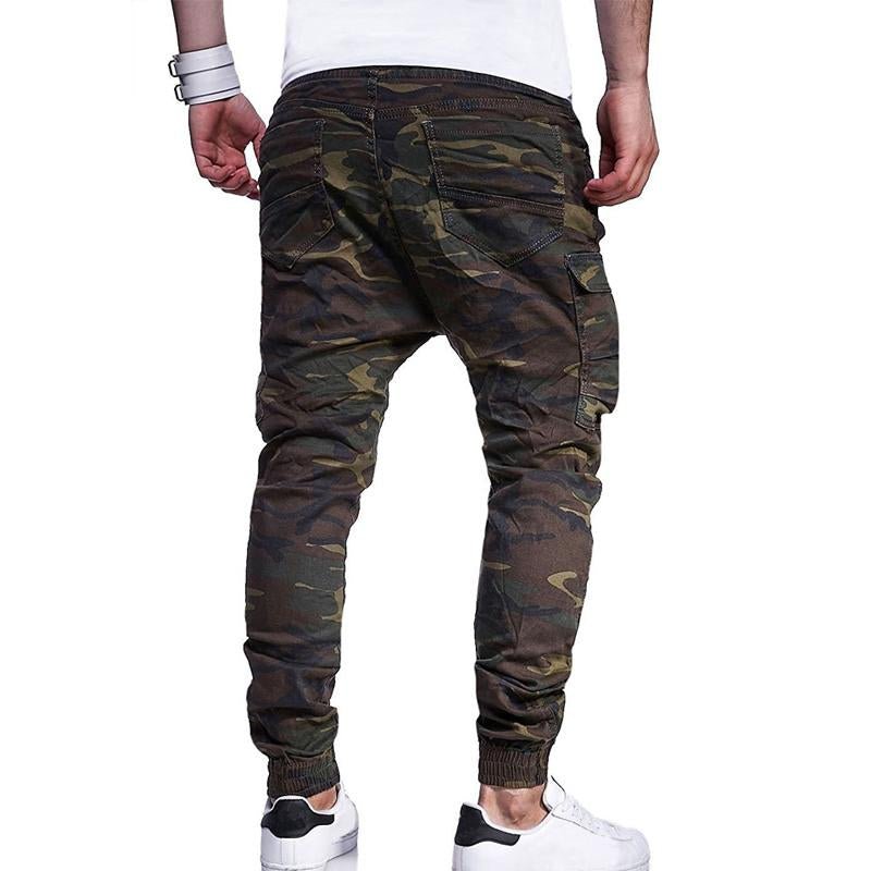 Men's Casual Camouflage Print Pants 97636464Y