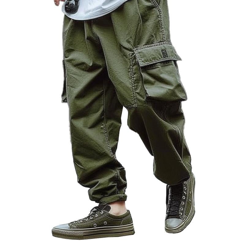 Men's Casual Outdoor Multi-pocket Cargo Pants 66484678M