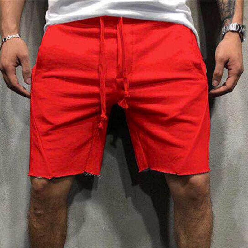 Men's Casual Solid Color Gym Shorts 06609660Y