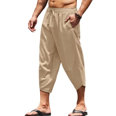 Men's Casual Solid Color Loose Pants 64834064Y