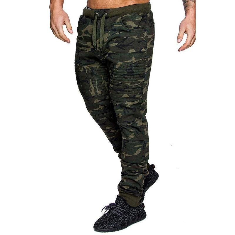 Men's Camouflage Elastic Waist Casual Sports Pants 34476673Z