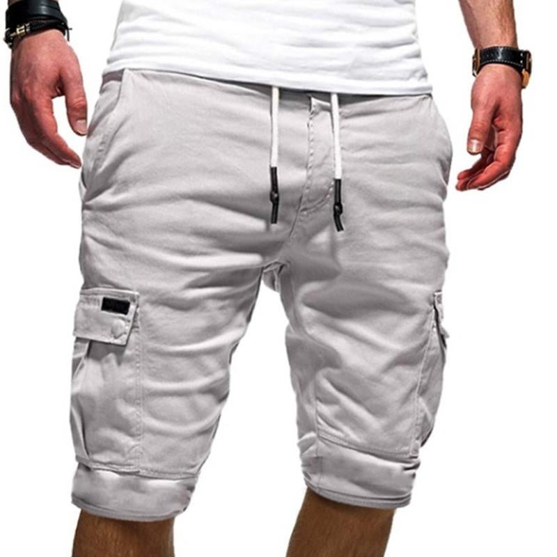 Men's Summer Casual Multi-Pocket Loose Shorts 04463848M