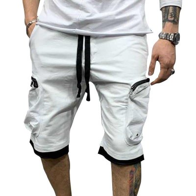 Men's Casual Cargo Pocket Shorts 60880386Y