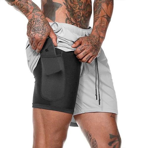 Men's Double Layer Quick Dry Shorts 60463440M