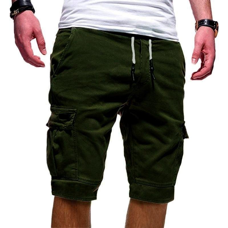 Men's Summer Casual Multi-Pocket Loose Shorts 04463848M
