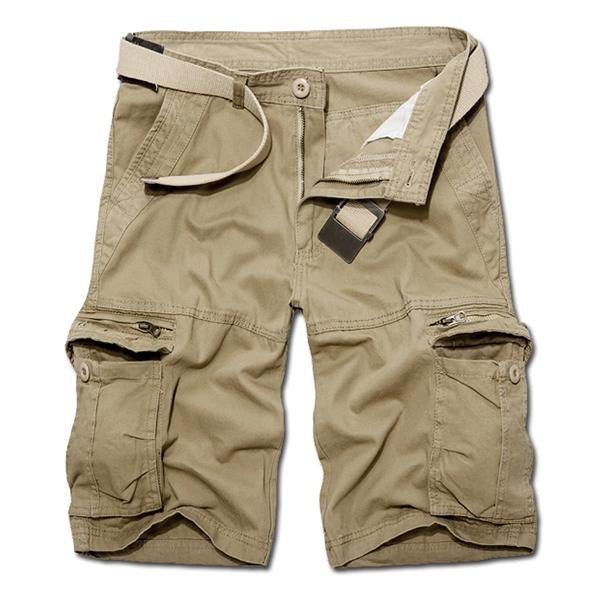 MEN'S MULTI-POCKET CARGO SHORTS (BELT EXCLUDED) 46844369M