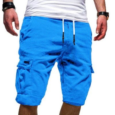 Men's Summer Casual Multi-Pocket Loose Shorts 04463848M