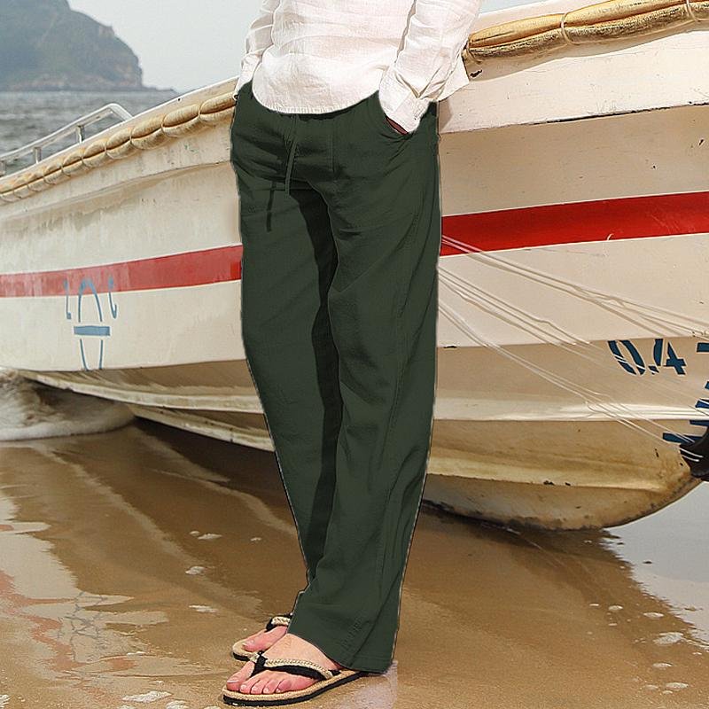 Men's Casual Solid Color Pants 84660349Y