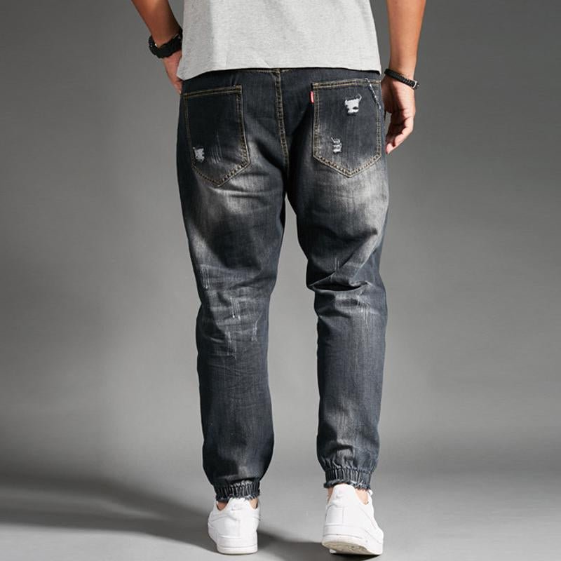 Men's Casual Ripped Jeans 66479686Y