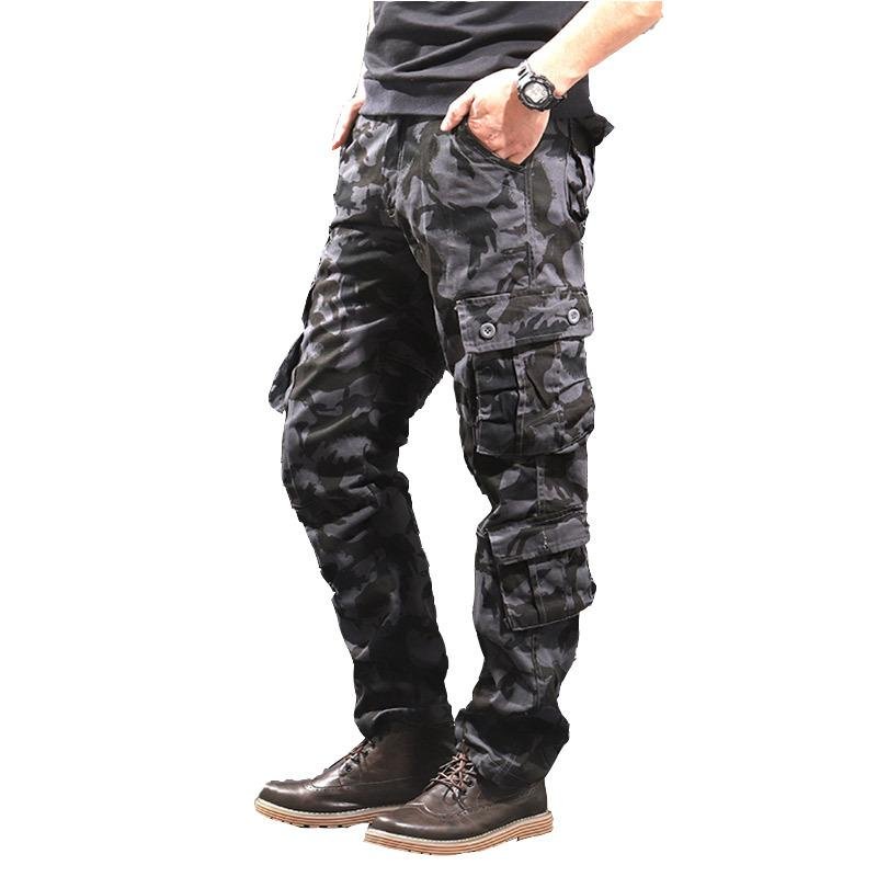 Men's Camouflage Cargo Pants 94668606TO