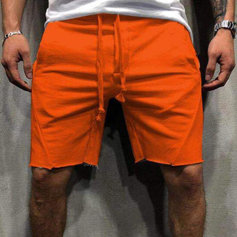 Men's Casual Solid Color Gym Shorts 06609660Y