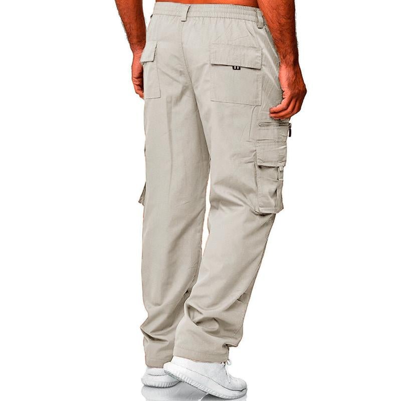 Men's Casual Multi-Pocket Cargo Pants 43648348Y