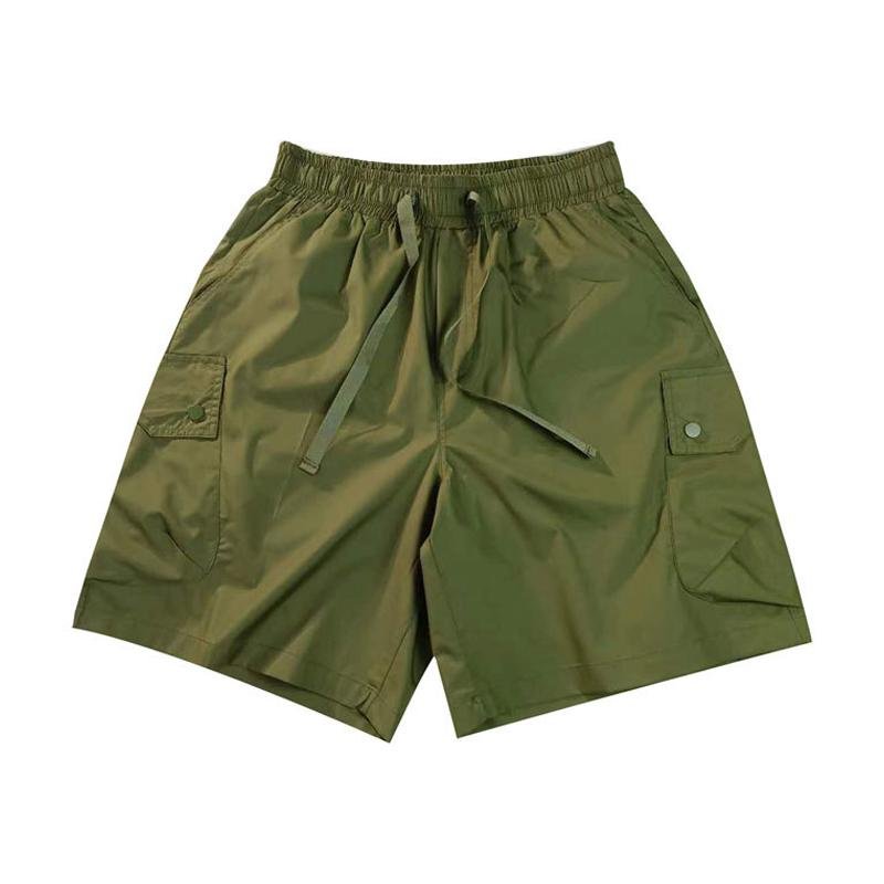 Men's Loose Multi-pocket Elastic Waist Cargo Shorts 96643496Z