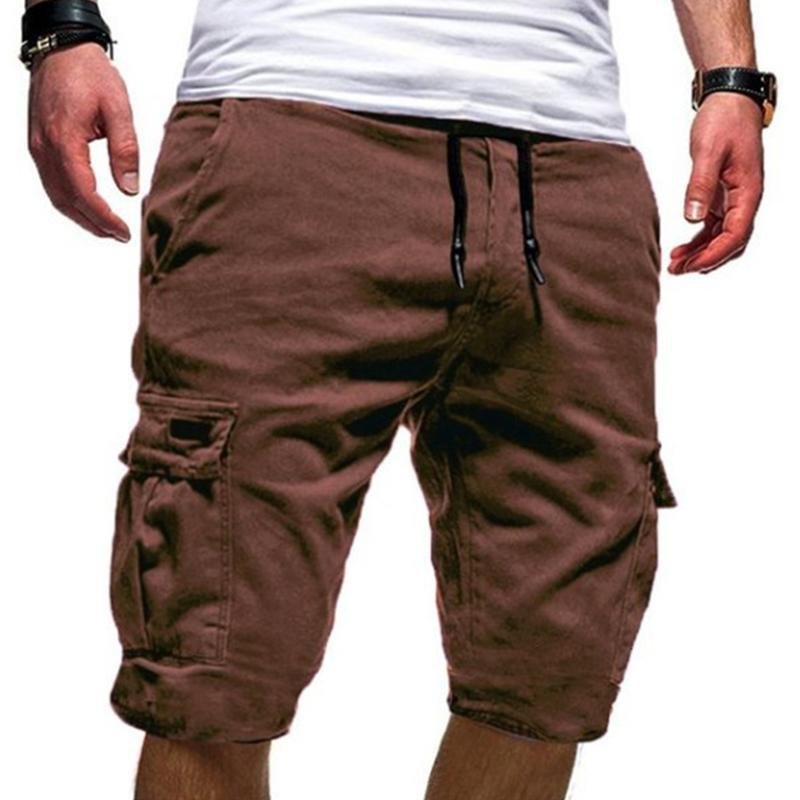 Men's Summer Casual Multi-Pocket Loose Shorts 04463848M