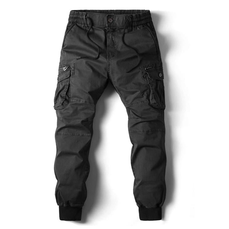 Men's Casual Elastic Waist Cargo Pants 67038863X