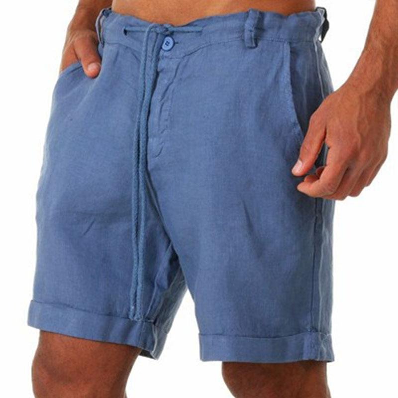 Men's Casual Summer Lace-Up Shorts 94649069M