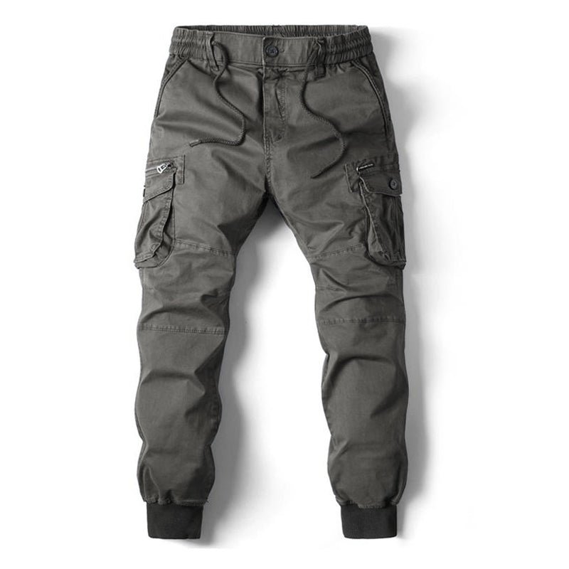 Men's Casual Elastic Waist Cargo Pants 67038863X