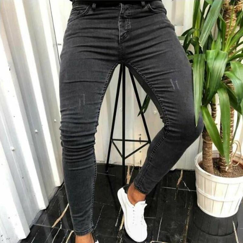 Men's Stylish Stretch Skinny Jeans 83666686M