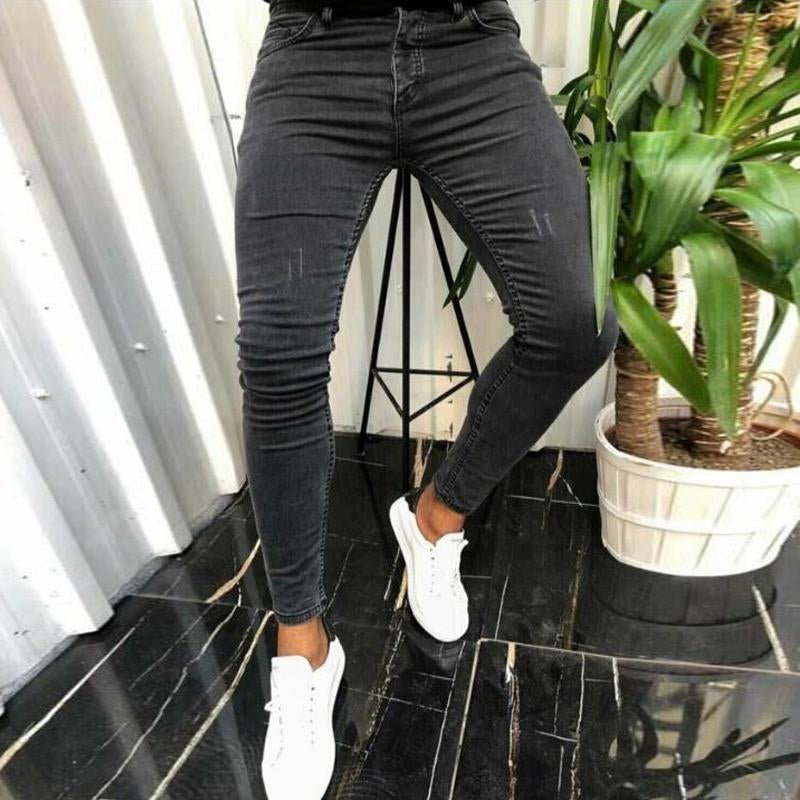 Men's Stylish Stretch Skinny Jeans 83666686M