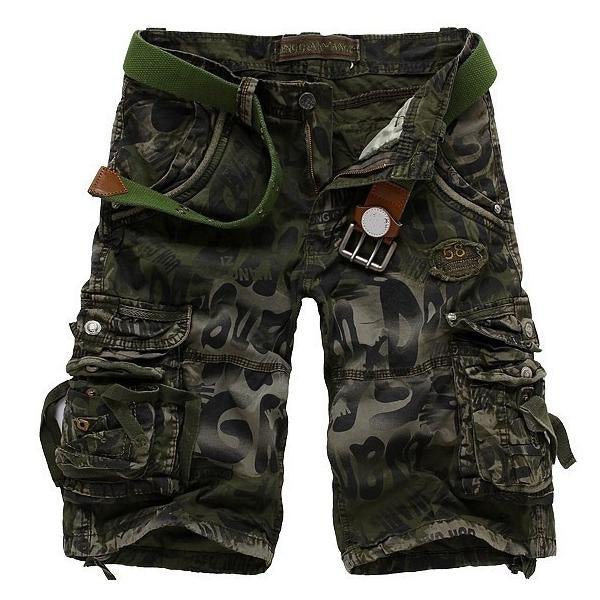 MEN'S CARGO CAMO SHORTS (WITHOUT BELT) 86666494X