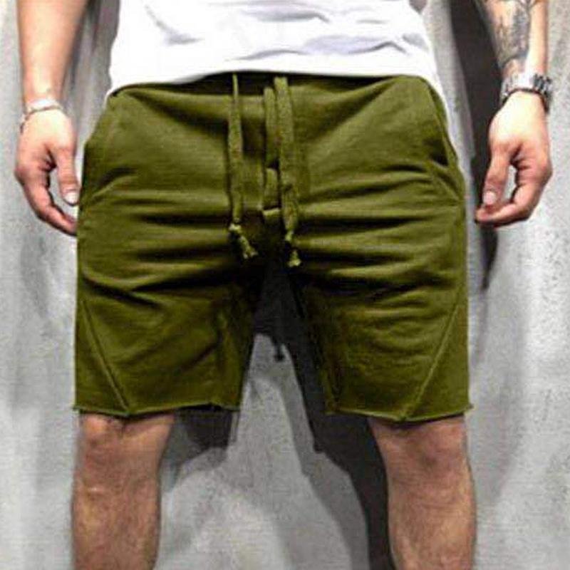 Men's Casual Solid Color Gym Shorts 06609660Y