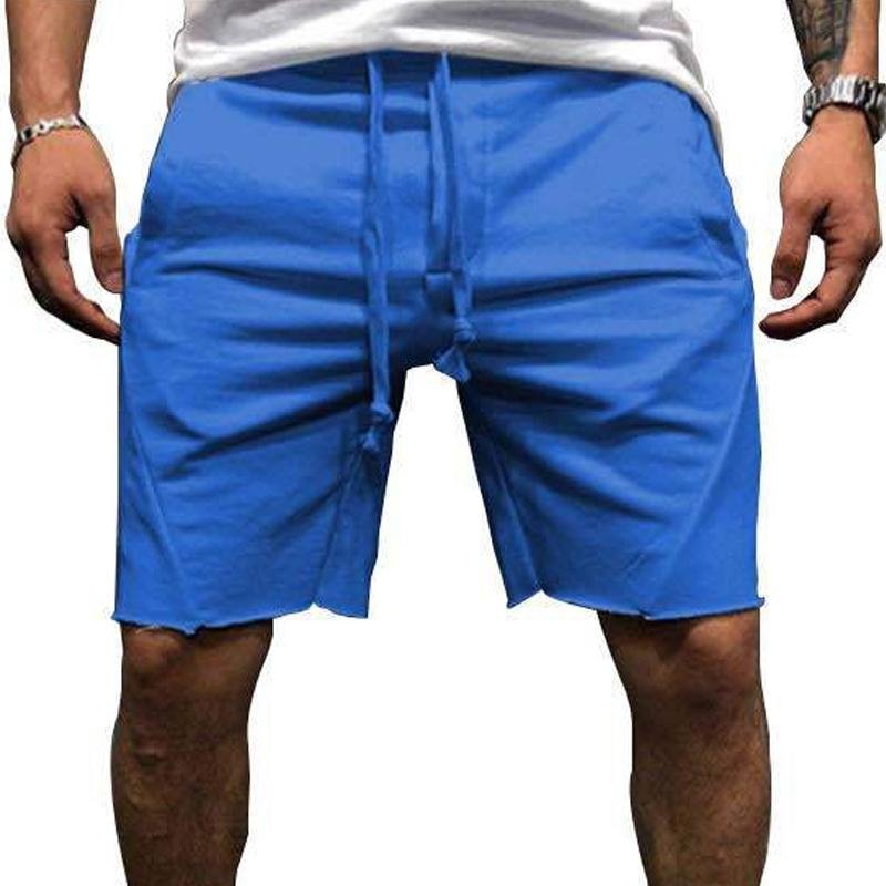 Men's Casual Solid Color Gym Shorts 06609660Y