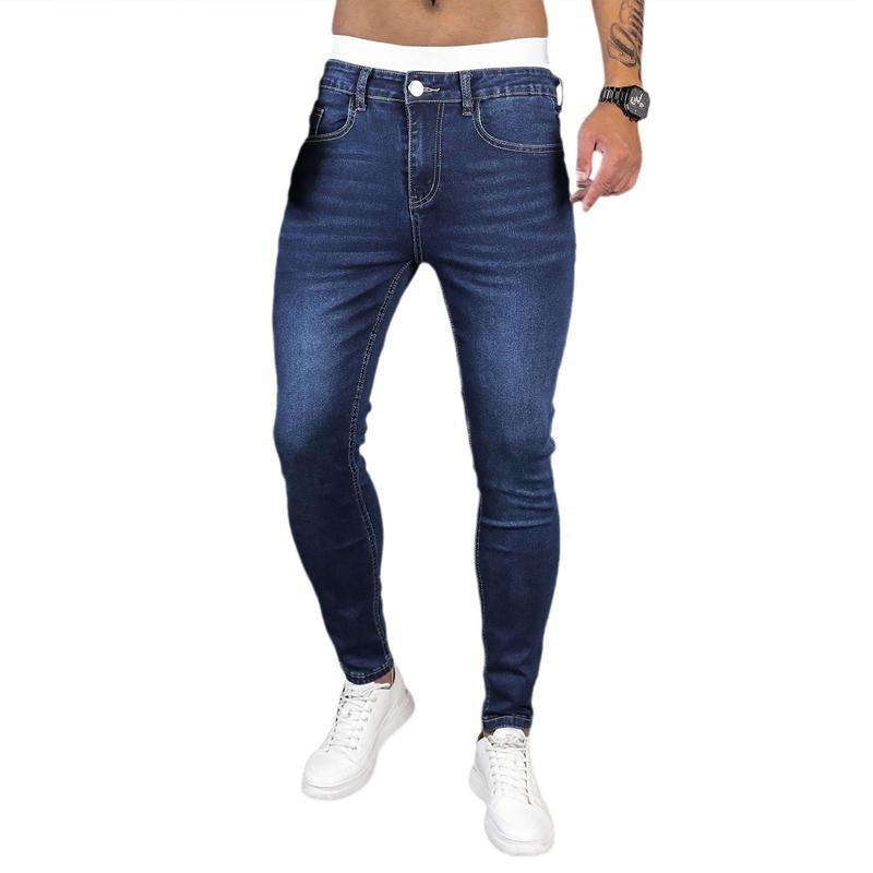 Men's Casual Stretch Denim Trousers 43677466X