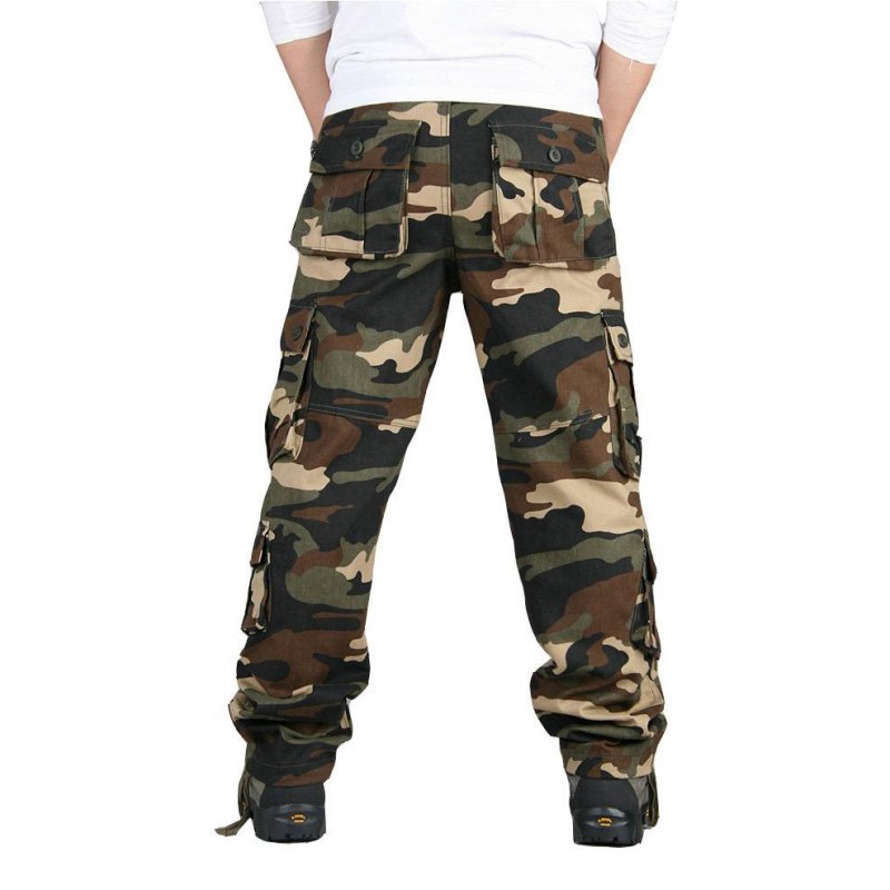 Men's Camouflage Cargo Pants 94668606TO