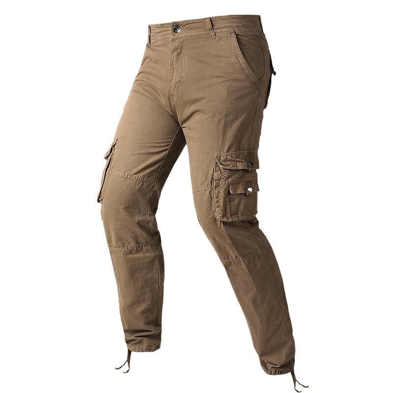 Men's Casual Straight Cargo Pants 44668376Y