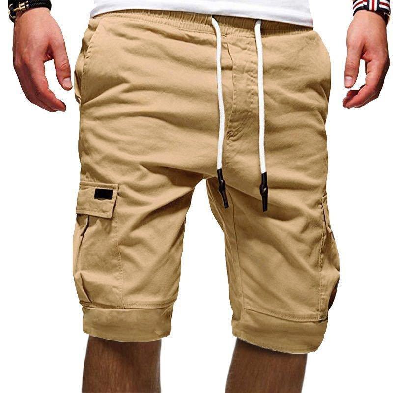 Men's Summer Casual Multi-Pocket Loose Shorts 04463848M