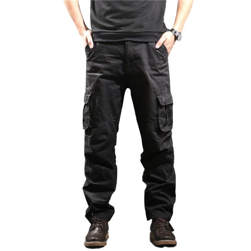 Men's Casual Loose Multi-Pocket Cargo Pants 64807463Y