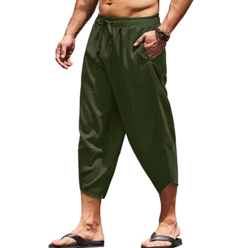 Men's Casual Solid Color Loose Pants 64834064Y