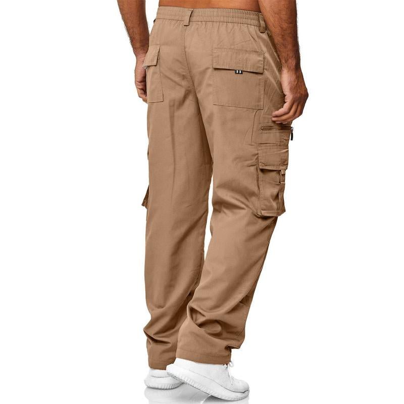 Men's Casual Multi-Pocket Cargo Pants 43648348Y