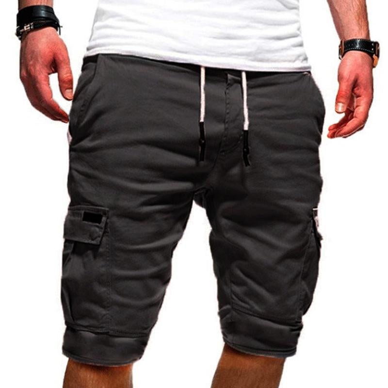 Men's Summer Casual Multi-Pocket Loose Shorts 04463848M